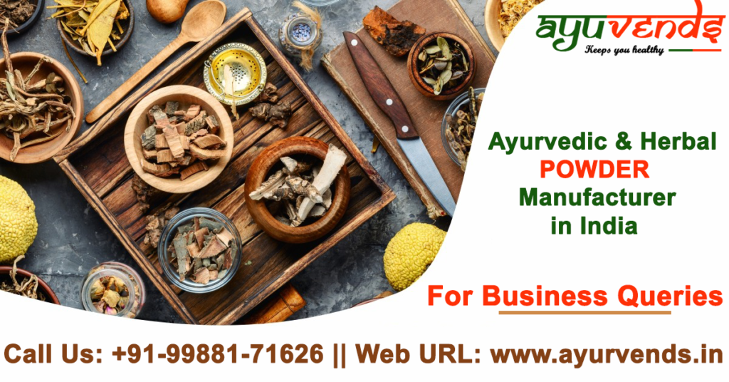 ayurvedic powder manufacturer